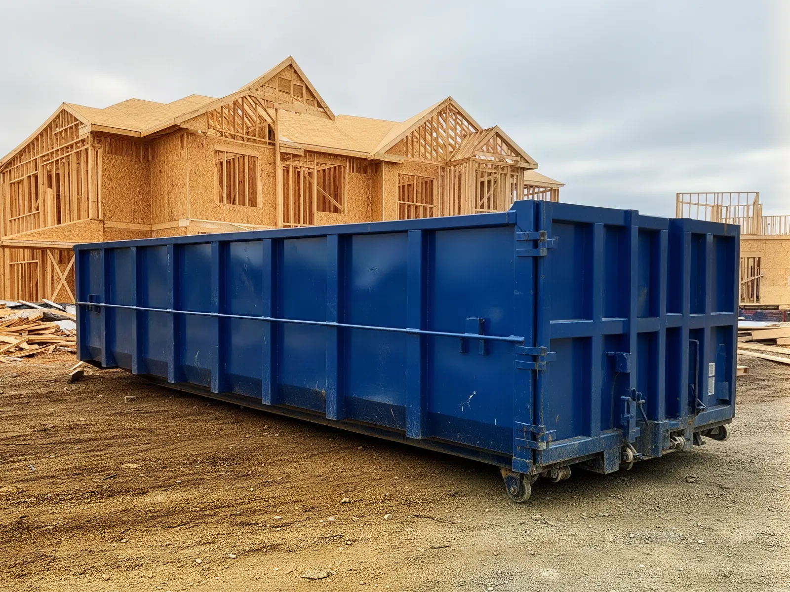 Roll-off dumpster from Pack Mule Dumpster Rental Co. in Wolfforth, TX